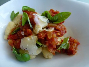 Gnocchi mit Kartoffeln und Parmesan1