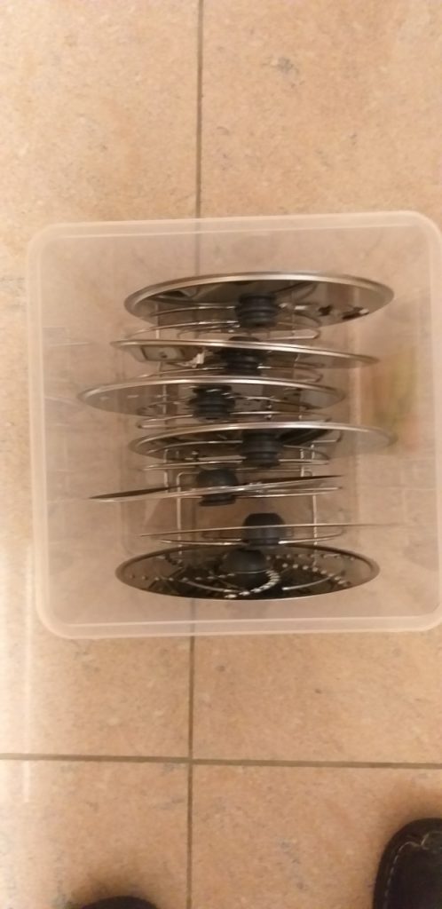 Kenwood Cooking Chef Zubehör aufbewahren - Cooking Chef Freunde