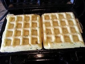 Pikante Waffeln