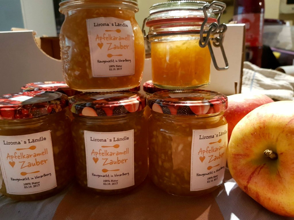 Apfel-Karamell-Marmelade mit Fleur de Sel - Cooking Chef Freunde